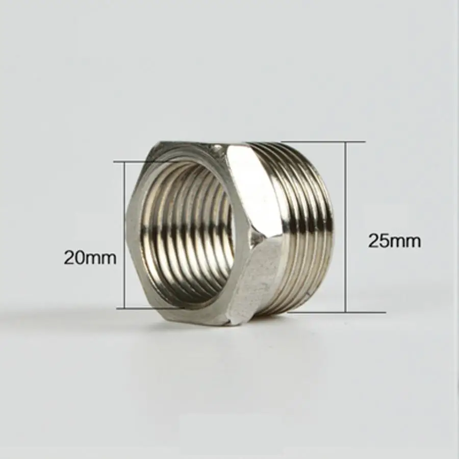 3/4" BSP Male Turn 1/2" BSP Female201 Stainless Steel Pipe Fitting Hex Bushing Fitting Coupler
3/4" BSP Male Turn 1/2" BSP Female201 Stainless Steel Pipe Fitting Hex Bushing Fitting Coupler