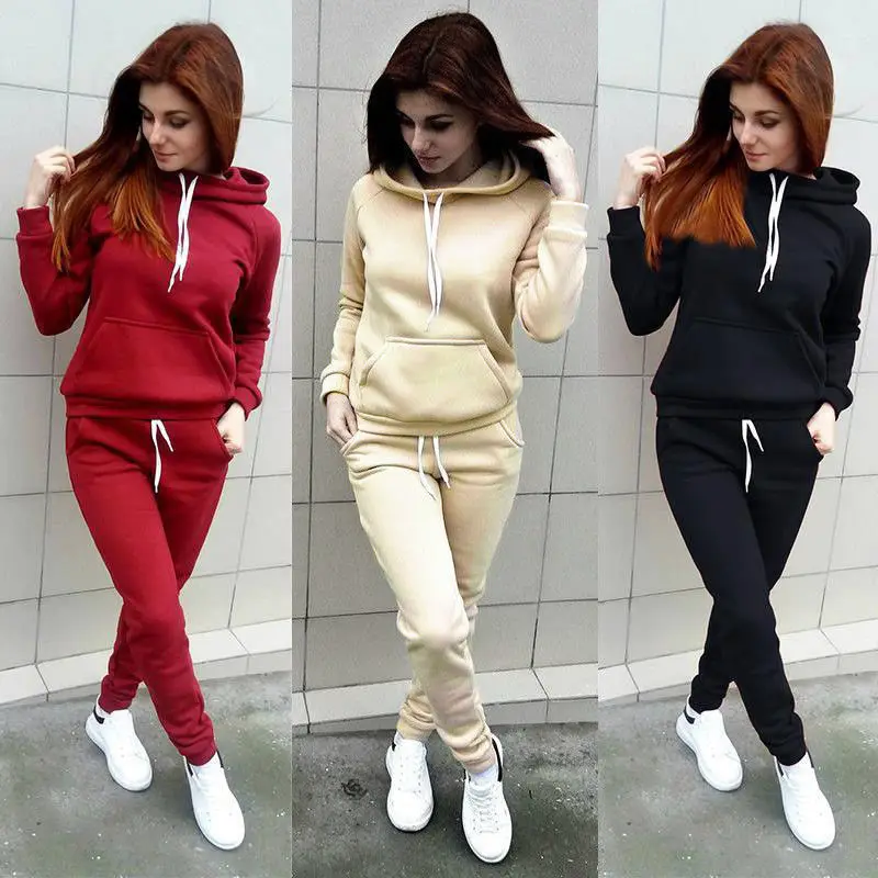 winter Autumn Casual 2 Pieces Set Women Hoodies Sweatshirt top And Pants Tracksuit Sportwear Suit 2020 outfit set sweatsuit
winter Autumn Casual 2 Pieces Set Women Hoodies Sweatshirt top And Pants Tracksuit Sportwear Suit 2020 outfit set sweatsuit
