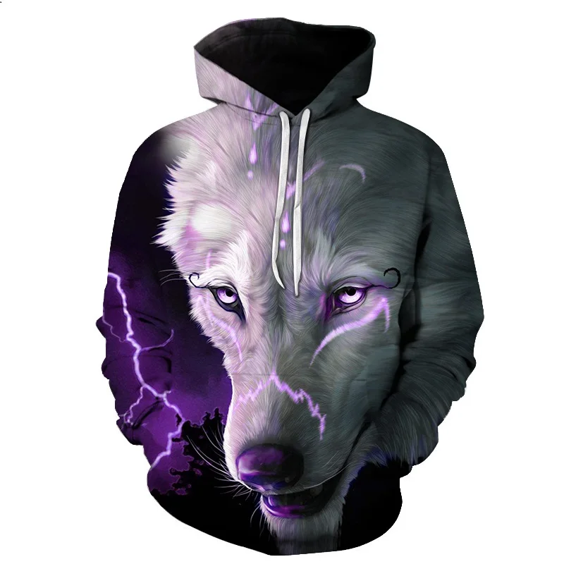 Men Women Hoodies 3d Punk Wolf Sweatshirts Funny Animal Pattern Pritned Pullover Autumn Winter Hooded Streetwear
Men Women Hoodies 3d Punk Wolf Sweatshirts Funny Animal Pattern Pritned Pullover Autumn Winter Hooded Streetwear