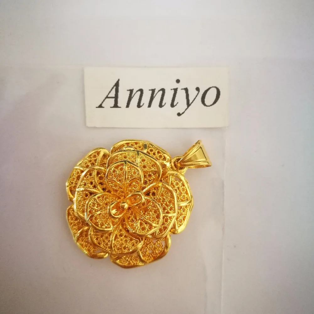 Anniyo Flower Charm Pendant Necklace Gold Color and Copper Jewelry for Women Girls,Nice Gifts
Anniyo Flower Charm Pendant Necklace Gold Color and Copper Jewelry for Women Girls,Nice Gifts