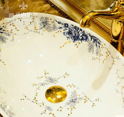 Fashion stage basin oval bathroom basin artistic basin
Fashion stage basin oval bathroom basin artistic basin
