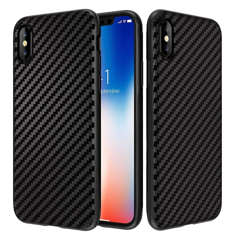 Роскошный мягкий чехол из ТПУ для iPhone 7 X Xs 8 6 6s Plus 5 Se чехлы простые черные