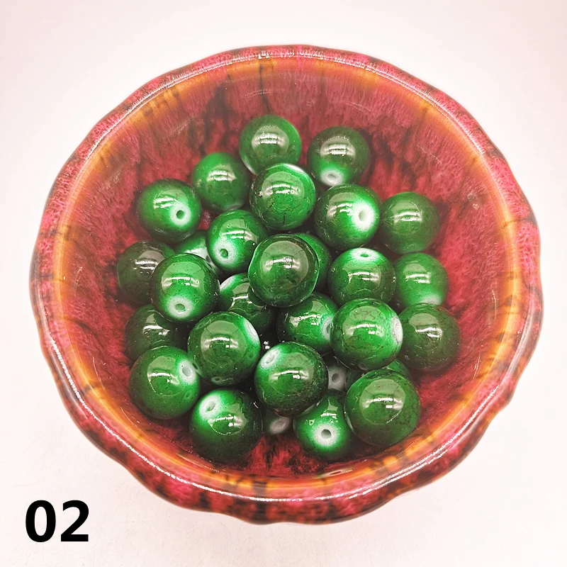 Wholesale 4/6/8/10mm Czech Glass Beads Round Charm Loose Spacer Beads Painted For Jewellery Making DIY Bracelet & Necklace #02
Wholesale 4/6/8/10mm Czech Glass Beads Round Charm Loose Spacer Beads Painted For Jewellery Making DIY Bracelet & Necklace #02