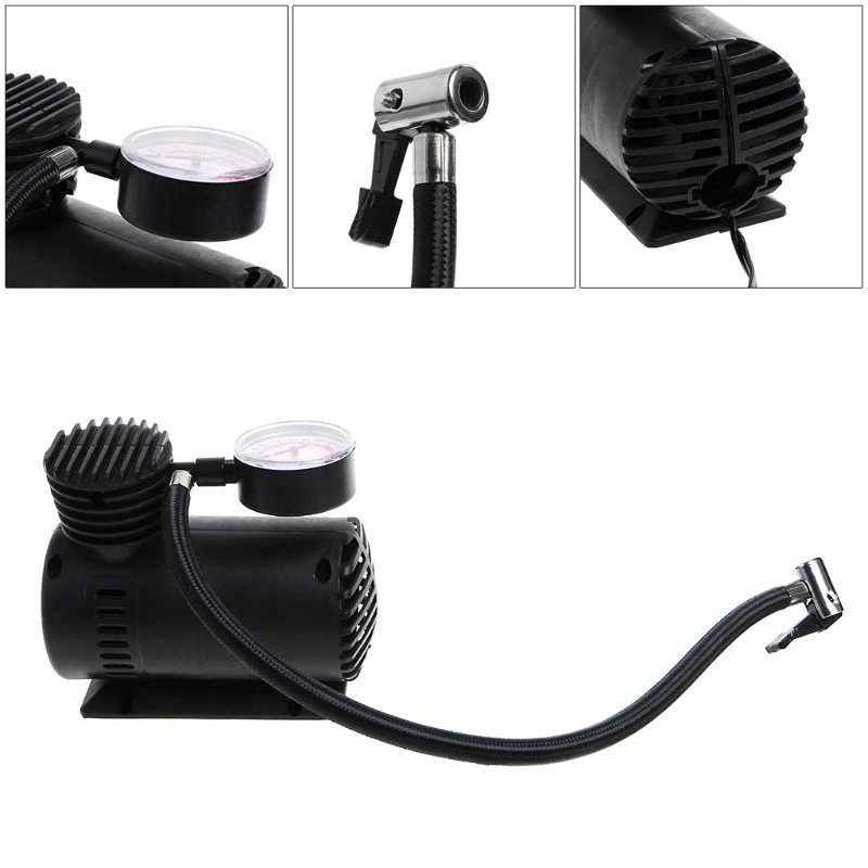 High Quality 1Pc 300 PSI DC 12V Auto Car Portable Mini Air Compressor Electric Tire Inflator Pump w/Gauge New
High Quality 1Pc 300 PSI DC 12V Auto Car Portable Mini Air Compressor Electric Tire Inflator Pump w/Gauge New
