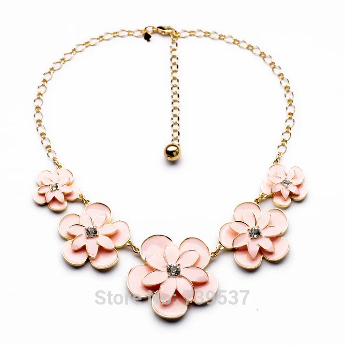 Queen's Jewelry Factory Neon Color Enamel Flower Gold Color Chain Necklace For 2017 Newest Style
Queen's Jewelry Factory Neon Color Enamel Flower Gold Color Chain Necklace For 2017 Newest Style