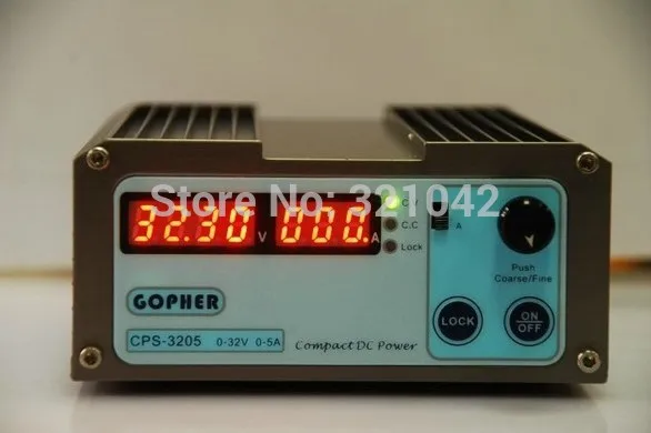 CPS-3205 0-30V-32V Adjustable DC Switching Power Supply 5A 160W SMPS Switchable AC 220V (198V-264V)
CPS-3205 0-30V-32V Adjustable DC Switching Power Supply 5A 160W SMPS Switchable AC 220V (198V-264V)
