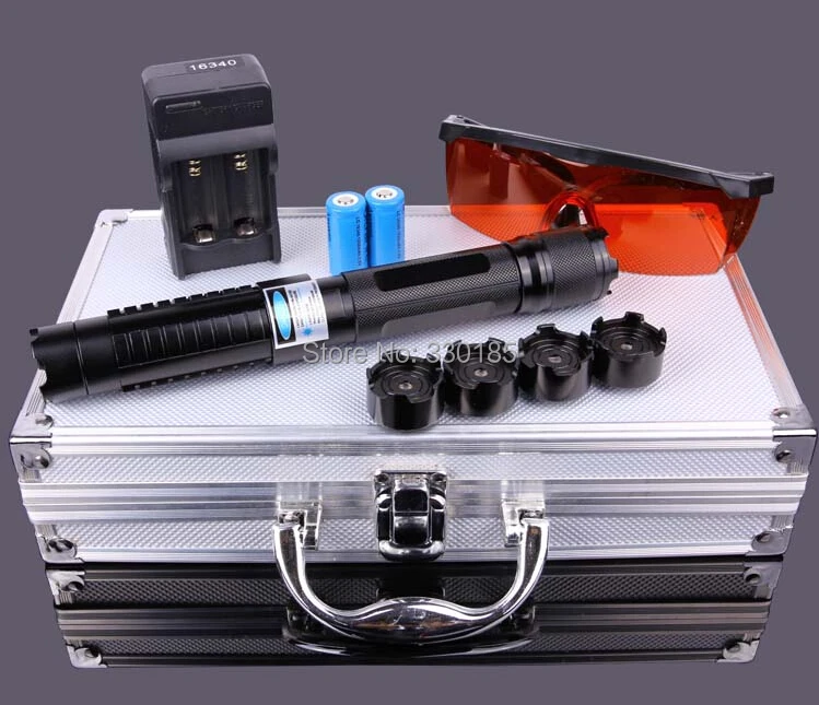 High Power Military Blue Laser Pointer 500W 5000000m 450nm Flashlight light Burning Match/candle lit cigarette wicked Hunting
High Power Military Blue Laser Pointer 500W 5000000m 450nm Flashlight light Burning Match/candle lit cigarette wicked Hunting