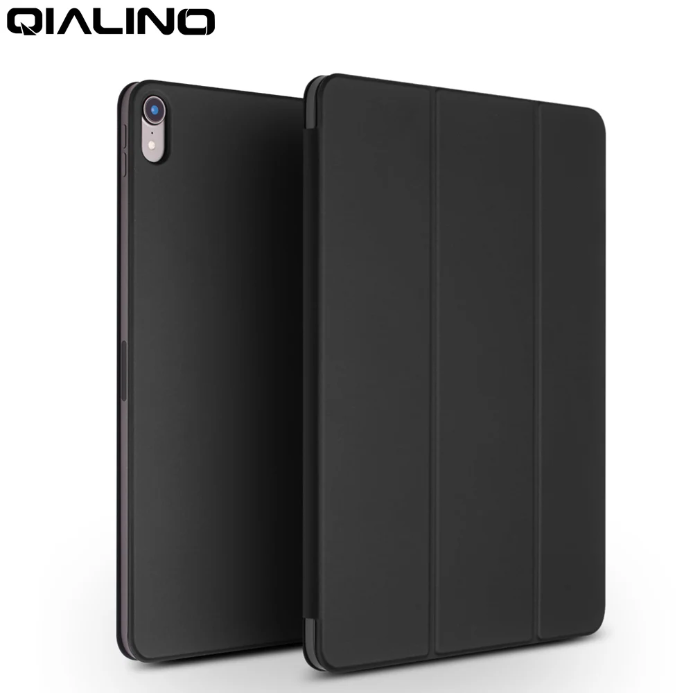 QIALINO Stylish Genuine Leather Tablet Cover for Apple iPad Pro 12.9 2018 Luxury Dormancy Function Stand Cover for iPad Pro 11
QIALINO Stylish Genuine Leather Tablet Cover for Apple iPad Pro 12.9 2018 Luxury Dormancy Function Stand Cover for iPad Pro 11