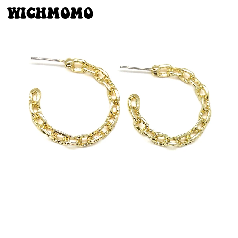New 27mm 4pieces/bag High Quality Zinc Alloy Chains Shpae Earring Base Connectors Linkers for DIY Earring Jewelry Accessories
New 27mm 4pieces/bag High Quality Zinc Alloy Chains Shpae Earring Base Connectors Linkers for DIY Earring Jewelry Accessories