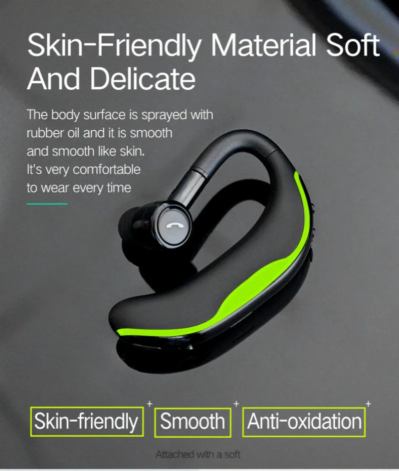 Беспроводные музыкальные наушники вкладыши Bluetooth бизнес для вождения Handfree с