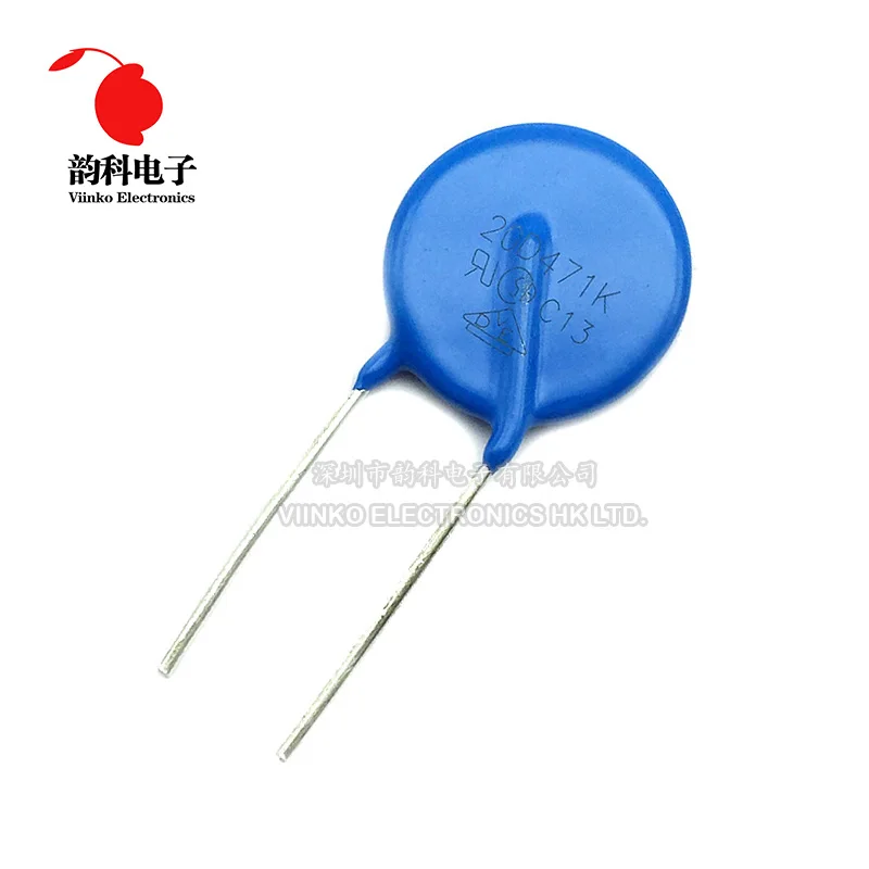 5pcs varistor piezoresistor 20D470K 20D121K 20D201K 20D221K 20D271K 20D391K 20D431K 20D471K 20D561K 20D681K 20D821K 20D102K
5pcs varistor piezoresistor 20D470K 20D121K 20D201K 20D221K 20D271K 20D391K 20D431K 20D471K 20D561K 20D681K 20D821K 20D102K