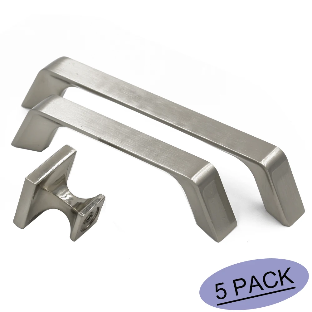 Goldenwarm Cabinet Pulls Brushed Nickel Cabinet Door Handles Metal Drawer Pulls Knob for Drawers Dresser Drawer Handles
Goldenwarm Cabinet Pulls Brushed Nickel Cabinet Door Handles Metal Drawer Pulls Knob for Drawers Dresser Drawer Handles