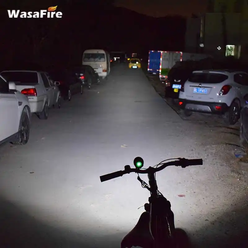 WasaFire Zoomable XM-L T6 LED Bike Light Bicycle Front Lamp Headlight Headlamp Hunting 6400mAh Battery Pack Cycling Frontlight
WasaFire Zoomable XM-L T6 LED Bike Light Bicycle Front Lamp Headlight Headlamp Hunting 6400mAh Battery Pack Cycling Frontlight