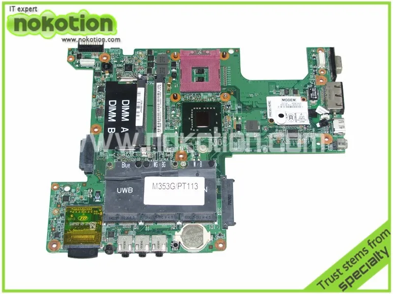 Материнская плата NOKOTION CN-0PT113 0PT113 PT113 для ноутбука Dell inspiron 1525, материнская плата 48.4W002.031 GM965 DDR2, Бесплатный ЦП
Материнская плата NOKOTION CN-0PT113 0PT113 PT113 для ноутбука Dell inspiron 1525, материнская плата 48.4W002.031 GM965 DDR2, Бесплатный ЦП