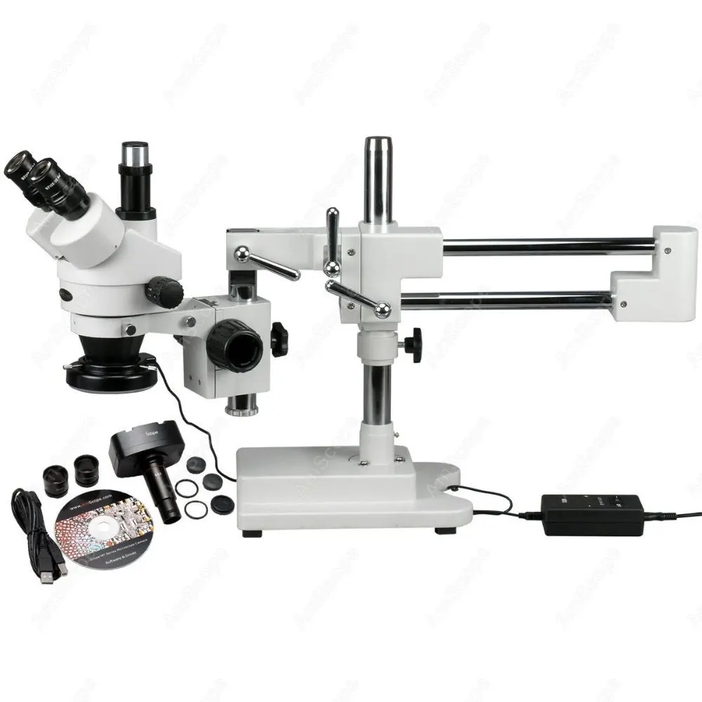 Circuit Stereo Microscope--AmScope Supplies 3.5X-90X Circuit Zoom Stereo Microscope + 144 LED Light + 1.3MP Digital Camera
Circuit Stereo Microscope--AmScope Supplies 3.5X-90X Circuit Zoom Stereo Microscope + 144 LED Light + 1.3MP Digital Camera