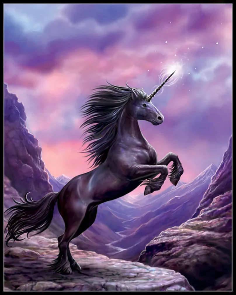 Black Unicorn 5D Diy Diamond Embroidery Cross Stitch Full Drill Mosaic Picture Pasted Painting Needlework Home Decor Rhinestones
Black Unicorn 5D Diy Diamond Embroidery Cross Stitch Full Drill Mosaic Picture Pasted Painting Needlework Home Decor Rhinestones