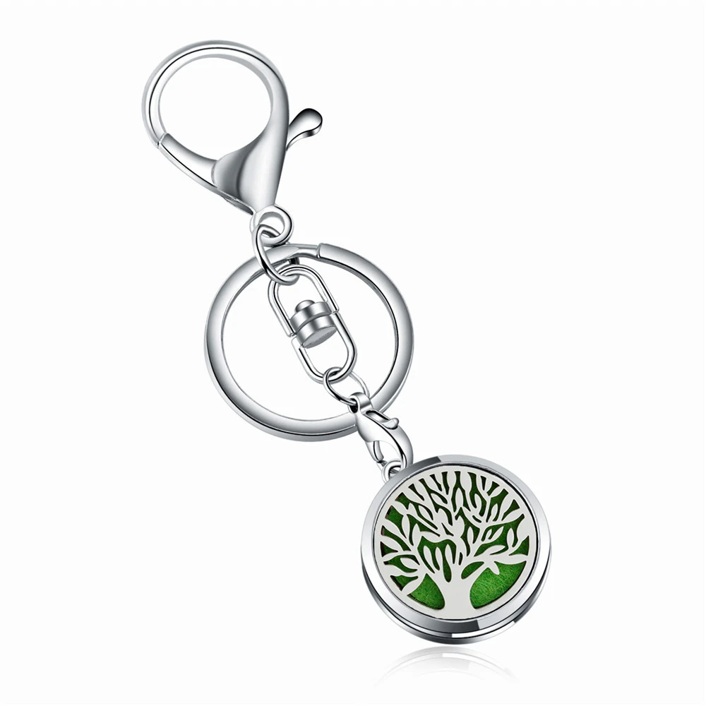 Tree Of Life Aroma Keychain Open Locket Stainless Steel Perfume Aromatherapy Essential Oil Diffuser Box Keychain Christmas Gift
Tree Of Life Aroma Keychain Open Locket Stainless Steel Perfume Aromatherapy Essential Oil Diffuser Box Keychain Christmas Gift