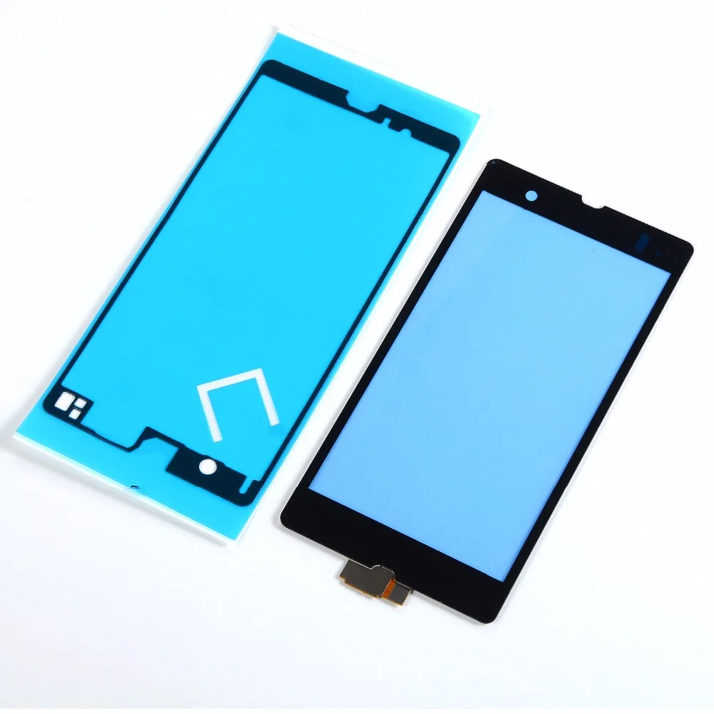 

For Sony Xperia Z L36H LT36i LT36h L36 C6603 C6602 Touch Screen Digitizer Front Glass Panel+Sticker(Z 5.0 inch)