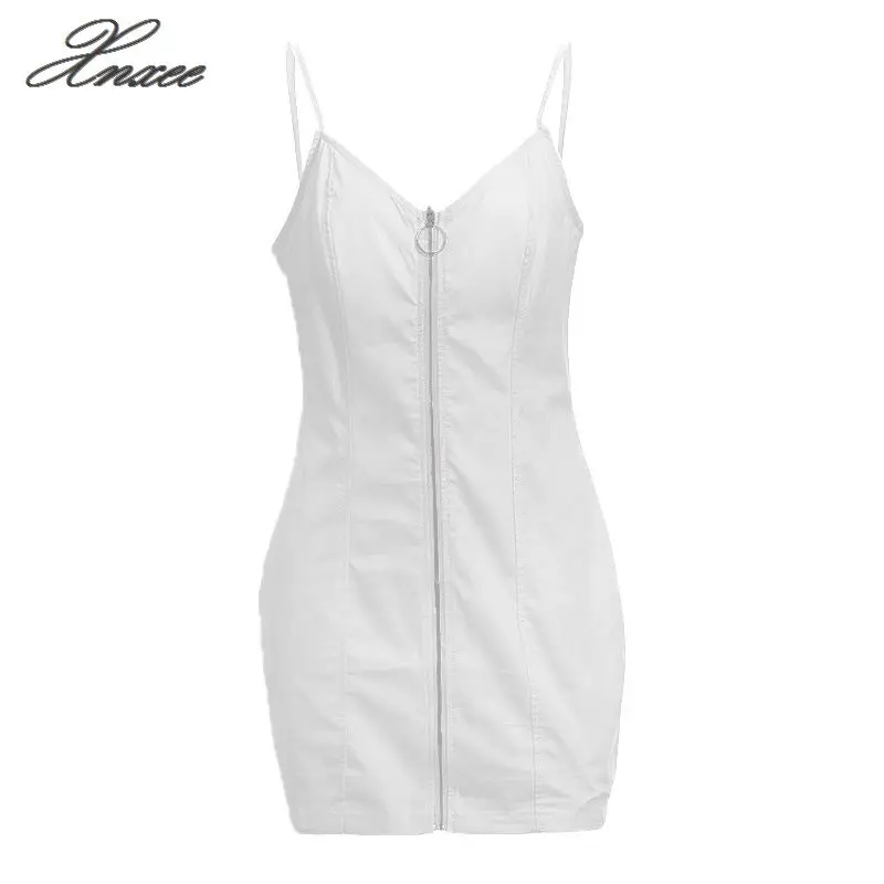 Ring zipper bag hip sexy strap dress 2020 summer new women's clothing
Ring zipper bag hip sexy strap dress 2020 summer new women's clothing