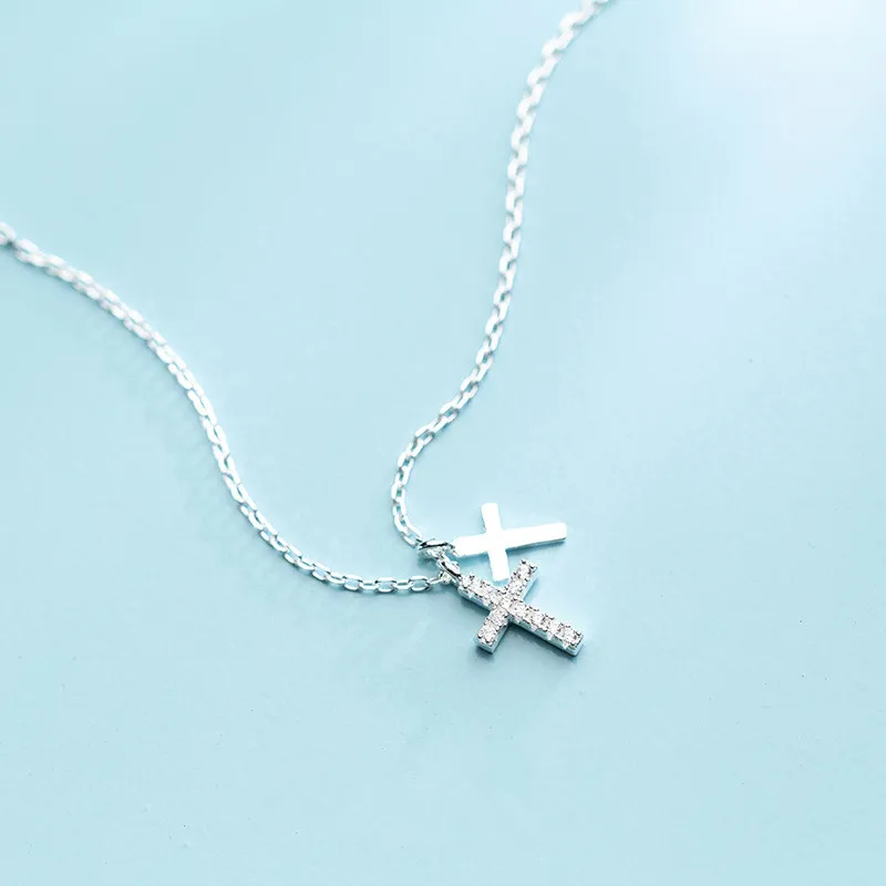 small 10mm*5mm 100% real Sterling Silver 925 Fine Jewelry Double Cross Religion Pendant Necklace GTLX1829
small 10mm*5mm 100% real Sterling Silver 925 Fine Jewelry Double Cross Religion Pendant Necklace GTLX1829