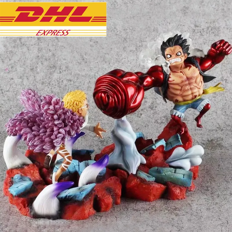 Цельная статуя соломенная шляпа Пиратская Обезьяна D. Luffy VS Donquixote Doflamingo Lil Jamz GK экшн-фигурка Коллекционная модель игрушки 
Цельная статуя соломенная шляпа Пиратская Обезьяна D. Luffy VS Donquixote Doflamingo Lil Jamz GK экшн-фигурка Коллекционная модель игрушки
