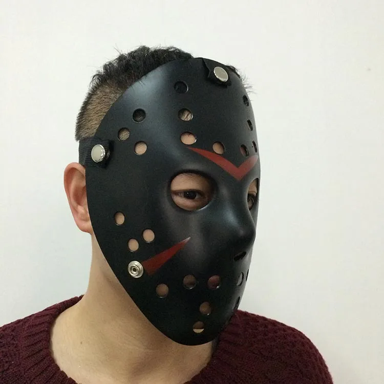 

500pcs/lot Halloween Masks Black Friday Jason Voorhees Freddy hockey Festival Party Full Face Mask