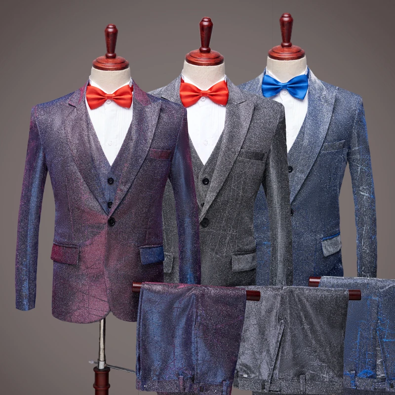Men Jackets Suit Adult Wedding Nightclub Party Outfits Dance Wear Male Host Singer Clothing Stage Performance Costume Set DT773
Men Jackets Suit Adult Wedding Nightclub Party Outfits Dance Wear Male Host Singer Clothing Stage Performance Costume Set DT773