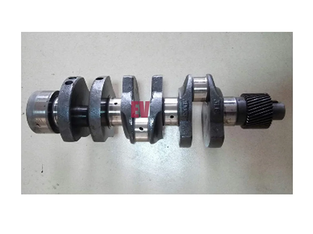 genuine forged steel 3LD1 crankshaft fit for EXCAVATOR SPARE PARTS
