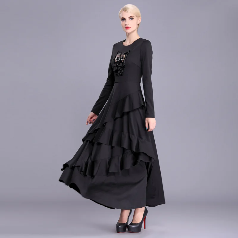 Muslim cotton clothing Islamic long Dress Autumn Winter Dress Long Sleeve Fit and Flare Maxi Dresses Plus Size XXXL Vestidos
Muslim cotton clothing Islamic long Dress Autumn Winter Dress Long Sleeve Fit and Flare Maxi Dresses Plus Size XXXL Vestidos