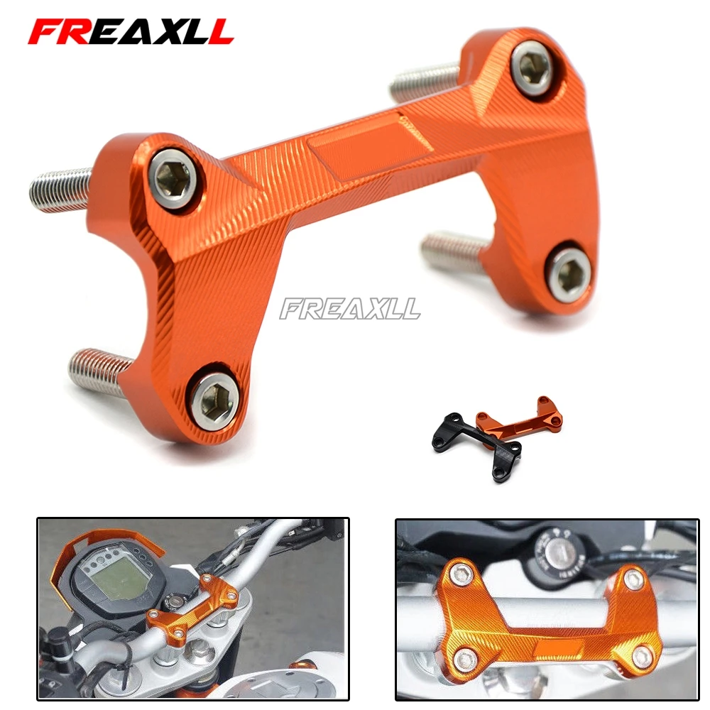 Motorcycle Accessories CNC Aluminum Motorbike Handlebar Riser Handle Bar Riser Clamp For 390 200 125 06-15
Motorcycle Accessories CNC Aluminum Motorbike Handlebar Riser Handle Bar Riser Clamp For 390 200 125 06-15