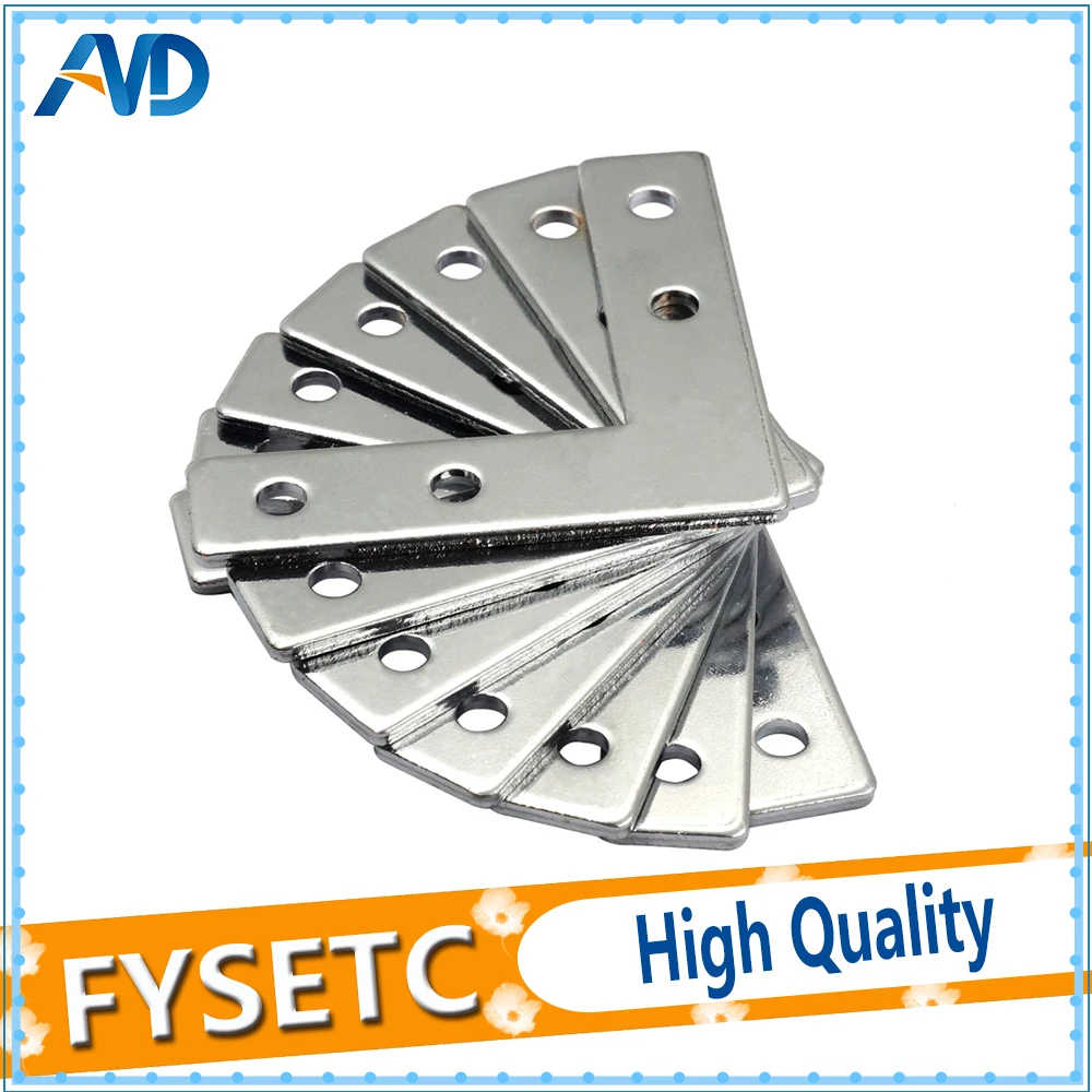 8pcs 4hole 90 Degree Joint Board Plate Corner Angle Bracket Connection Joint Strip For Aluminum Profile 2020 20x20 with 4 holes
8pcs 4hole 90 Degree Joint Board Plate Corner Angle Bracket Connection Joint Strip For Aluminum Profile 2020 20x20 with 4 holes