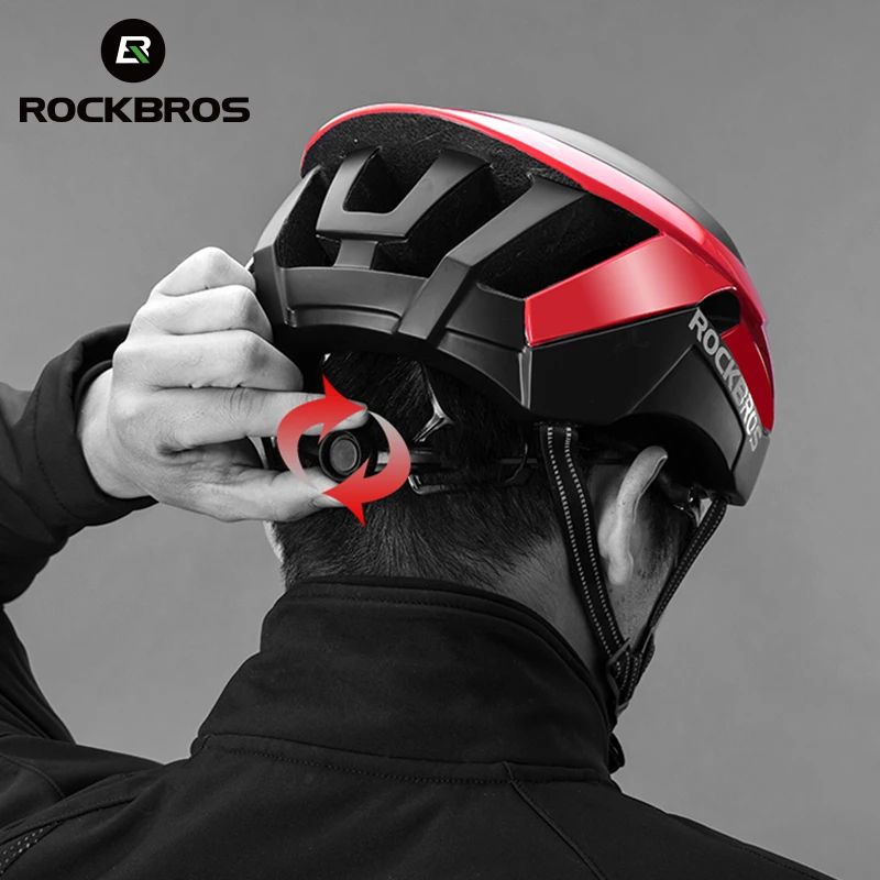 

ROCKBROS Integrally Molded Pneumatic Cycling Helmets Mountain Bike Helmet 3 in 1 MTB Road Cycle Helmets Men's Safety Helmet