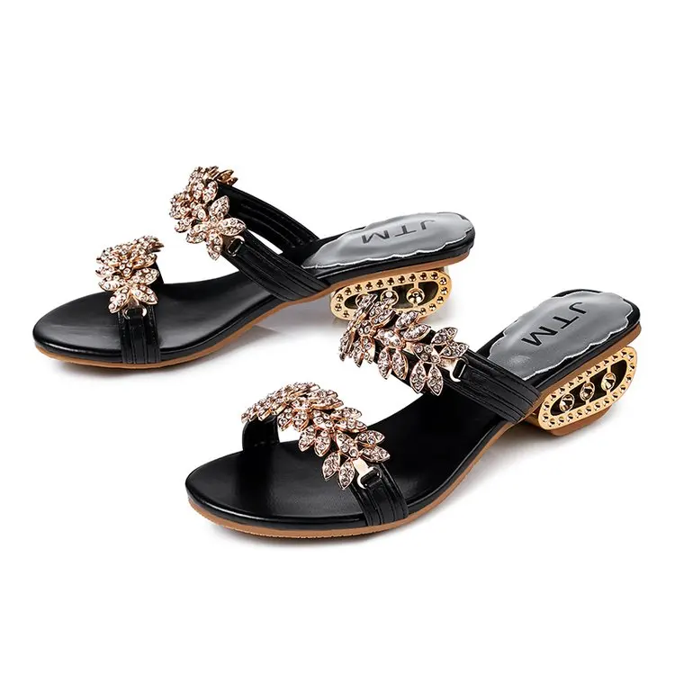 Женская обувь шлепанцы летние пляжные сандалии модные женские уличные со