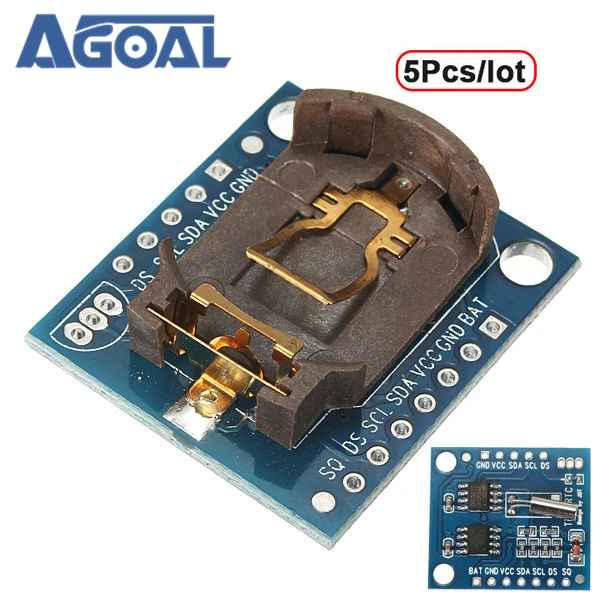 5 шт./лот IIC I2C RTC DS1307 AT24C32 модуль часов реального времени для АРР ARM PIC SMD Бесплатная доставка
5 шт./лот IIC I2C RTC DS1307 AT24C32 модуль часов реального времени для АРР ARM PIC SMD Бесплатная доставка