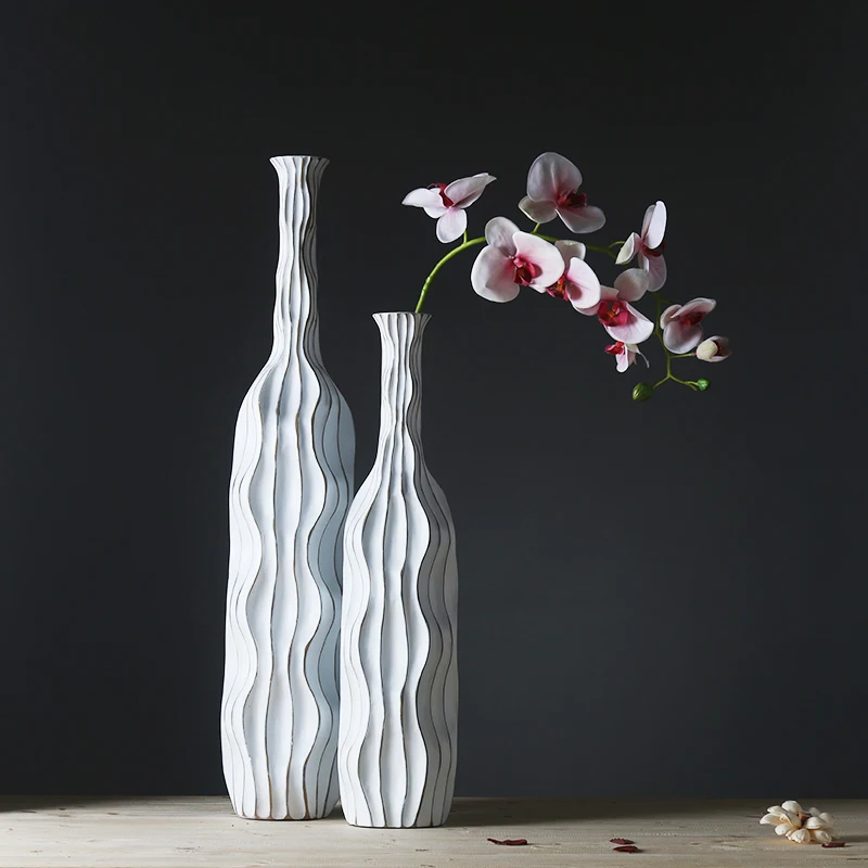 wave resin creative abstract Retro flowers vase pot vintage home decor crafts room decoration large floor vase resin figurines
wave resin creative abstract Retro flowers vase pot vintage home decor crafts room decoration large floor vase resin figurines