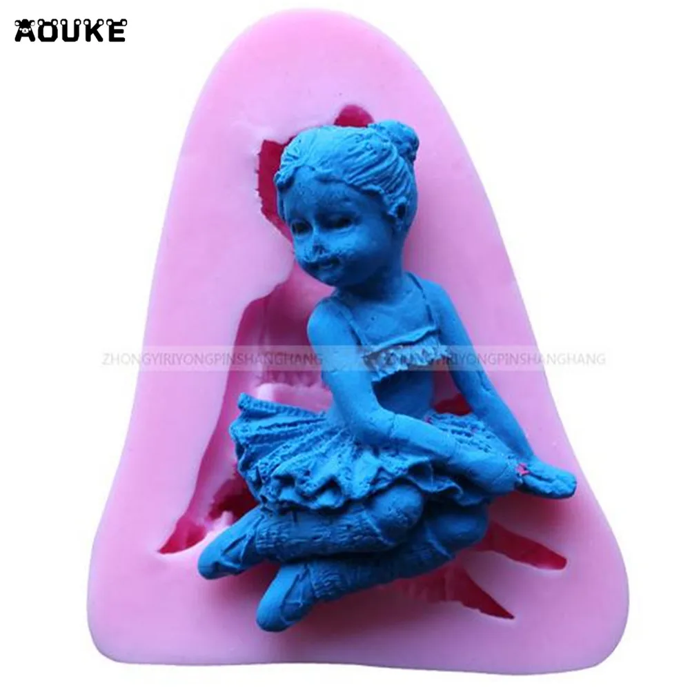 DIY Tools for Cake Decoration Angel girl Side Sit the Ballet Girl Chocolate Liquid Silicone Pastry mould Pudding Ice Cube Soap
DIY Tools for Cake Decoration Angel girl Side Sit the Ballet Girl Chocolate Liquid Silicone Pastry mould Pudding Ice Cube Soap