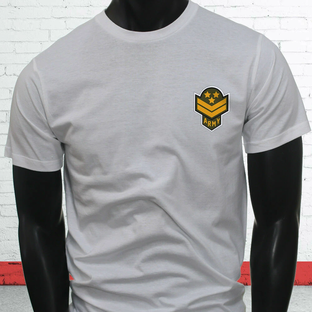 Army Badge Pocket Proud American USA Military Mens Cool Casual T-Shirt Short Sleeve
Army Badge Pocket Proud American USA Military Mens Cool Casual T-Shirt Short Sleeve