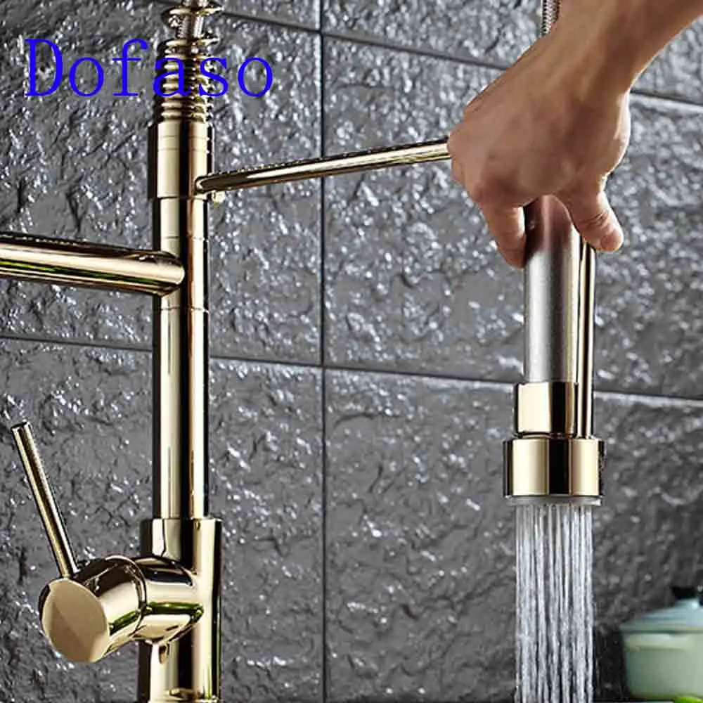 Dofaso brass spring taps luxury spring kitchen faucet gold hot and cold Water mixer faucets 360 rotate sink Kitchen Faucet
Dofaso brass spring taps luxury spring kitchen faucet gold hot and cold Water mixer faucets 360 rotate sink Kitchen Faucet