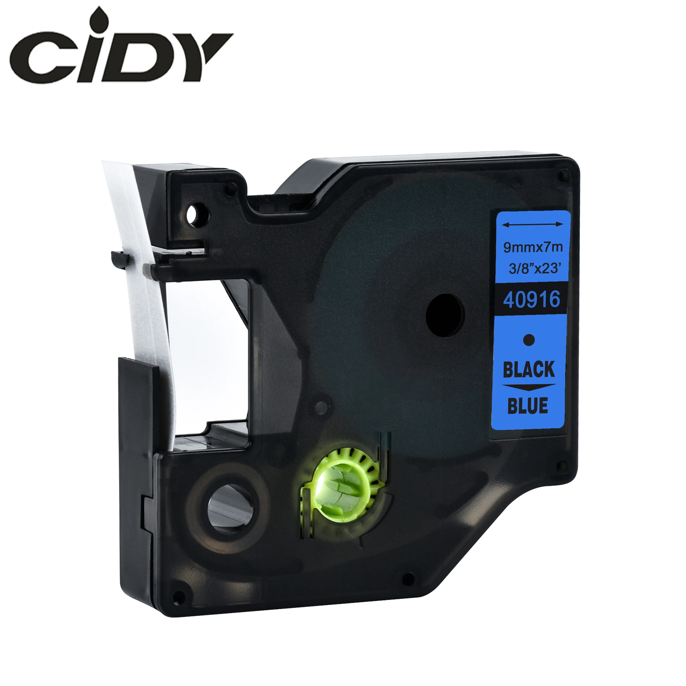 Cidy 40916 Compatible Dymo D1 manager 9mm black on blue for Dymo Label Printer label cassette for Dymo label manager LM 160 280
Cidy 40916 Compatible Dymo D1 manager 9mm black on blue for Dymo Label Printer label cassette for Dymo label manager LM 160 280