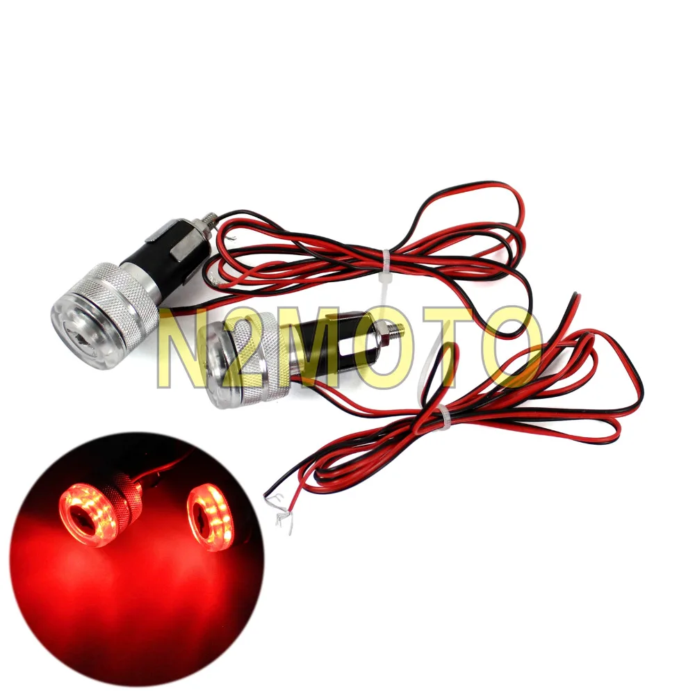 Motorcycle Handlebar Bar End Plug Turn Signal Light LED Grip Bar End Indicator Light for Honda Yamaha Suzuki Kawasaki
Motorcycle Handlebar Bar End Plug Turn Signal Light LED Grip Bar End Indicator Light for Honda Yamaha Suzuki Kawasaki