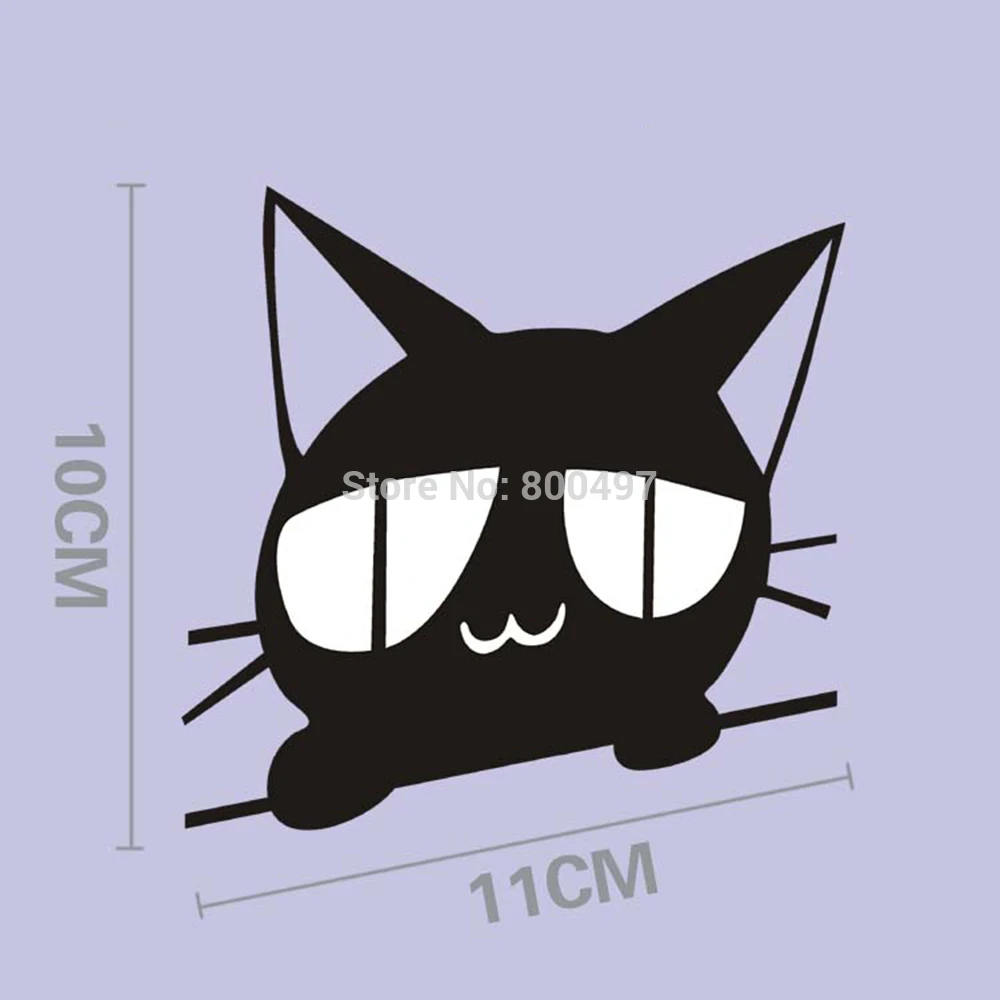 10 x Newest Design Car Styling Funny Lovely Black Cat Decal Decoration Accessories for Tesla Volkswagen Renault Opel Lada
10 x Newest Design Car Styling Funny Lovely Black Cat Decal Decoration Accessories for Tesla Volkswagen Renault Opel Lada