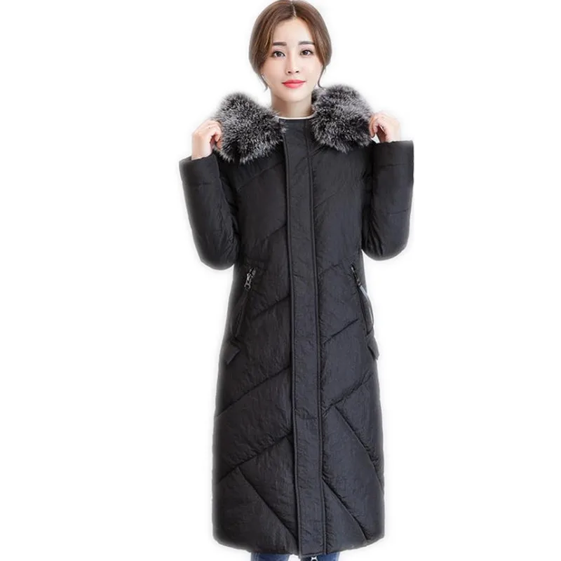 Plus Size 3XL 2018 Fashion Print Letter Women Down Cotton Jacket Hooded Fur Collar Female Long Parkas Slim Office Lady Warm Q402
Plus Size 3XL 2018 Fashion Print Letter Women Down Cotton Jacket Hooded Fur Collar Female Long Parkas Slim Office Lady Warm Q402