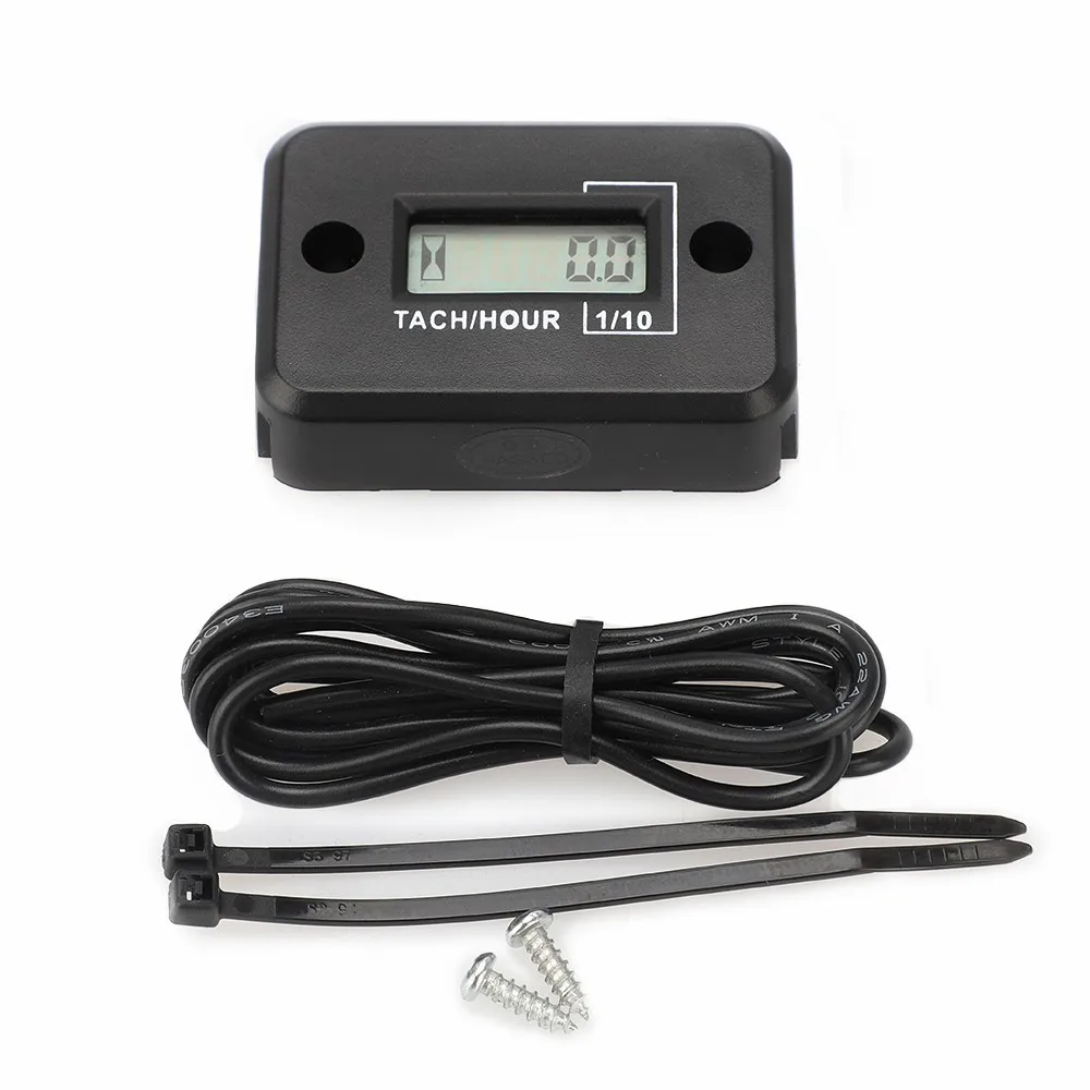 Portable Digital Tach IP68 Hour Meter Gauge LCD for 4 Stroke Gas Engine Offroad Panel Hour ATV Motorcycle Generator Bike
Portable Digital Tach IP68 Hour Meter Gauge LCD for 4 Stroke Gas Engine Offroad Panel Hour ATV Motorcycle Generator Bike