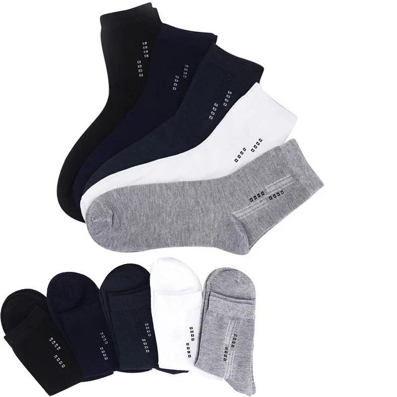 5 Pairs Men Solid Color Short Socks Mature Fashion Simple Cotton Male Socks Summer Breathable Deodorant Absorb Sweat Calcetines
5 Pairs Men Solid Color Short Socks Mature Fashion Simple Cotton Male Socks Summer Breathable Deodorant Absorb Sweat Calcetines