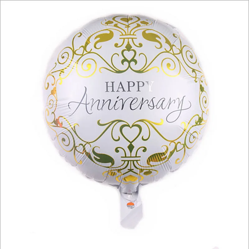 50pcs 18inch Round Wedding Anniversary Foil Balloon Anniversary Party Decoration Helium Baloon Marriage Party Supplies Wholesale
50pcs 18inch Round Wedding Anniversary Foil Balloon Anniversary Party Decoration Helium Baloon Marriage Party Supplies Wholesale