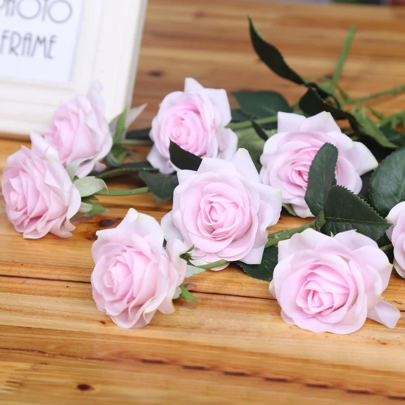 6PCS Artificial Rose Flowers Home Room Decoration Wedding Bridal Bouquet Flowers Decor Valentine's Day Gift supplies 9 Colors
6PCS Artificial Rose Flowers Home Room Decoration Wedding Bridal Bouquet Flowers Decor Valentine's Day Gift supplies 9 Colors
