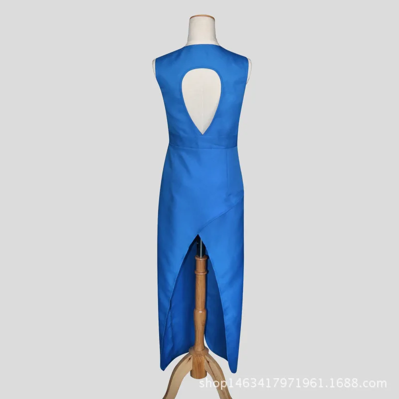 Anime Movie Film Thrones Daenerys Targaryen Cosplay Costume Blue Dress Cloak A Song of Ice and Fire Movie Cosplay Clothing
Anime Movie Film Thrones Daenerys Targaryen Cosplay Costume Blue Dress Cloak A Song of Ice and Fire Movie Cosplay Clothing