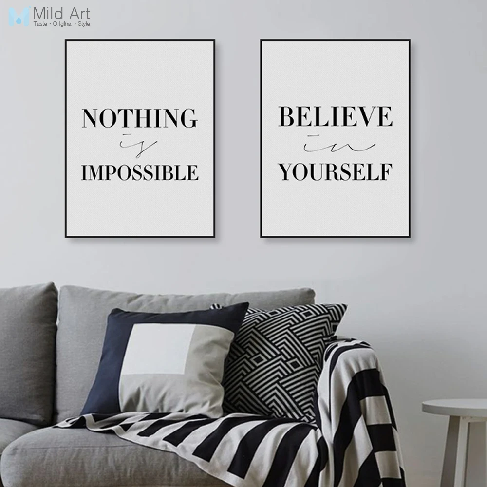 Minimalist Black White Motivational Believe Quotes Posters Prints Nordic Classroom Wall Art Pictures Home Decor Canvas Paintings
Minimalist Black White Motivational Believe Quotes Posters Prints Nordic Classroom Wall Art Pictures Home Decor Canvas Paintings