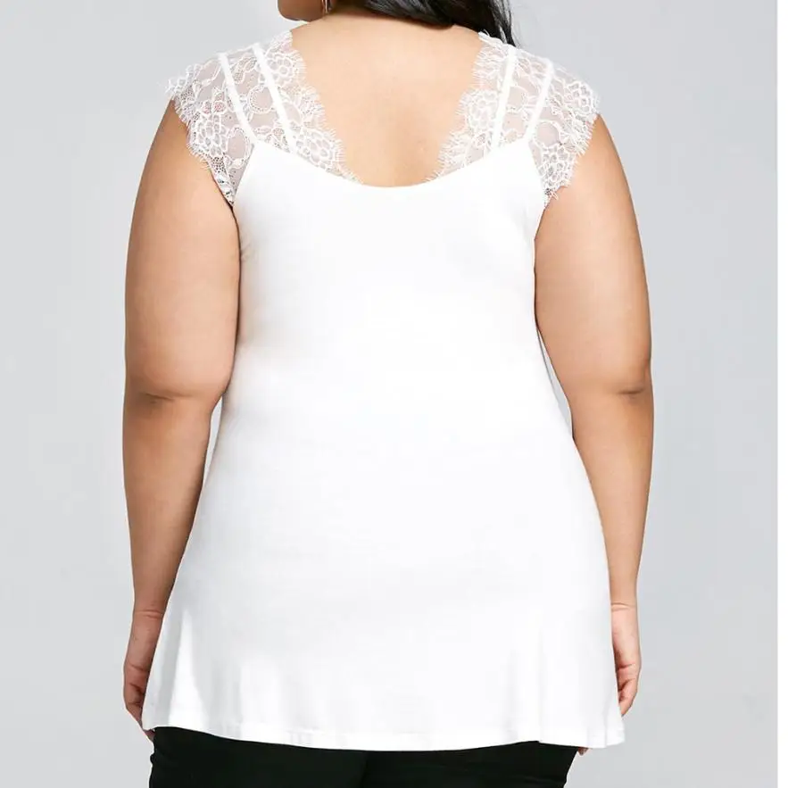 Women's Fashion Crop Tops Women 2018 Women Lace Solid Plus Size Lace Patchwork Pullover Sleeveless Vest Tank Shirt Tops #30
Women's Fashion Crop Tops Women 2018 Women Lace Solid Plus Size Lace Patchwork Pullover Sleeveless Vest Tank Shirt Tops #30