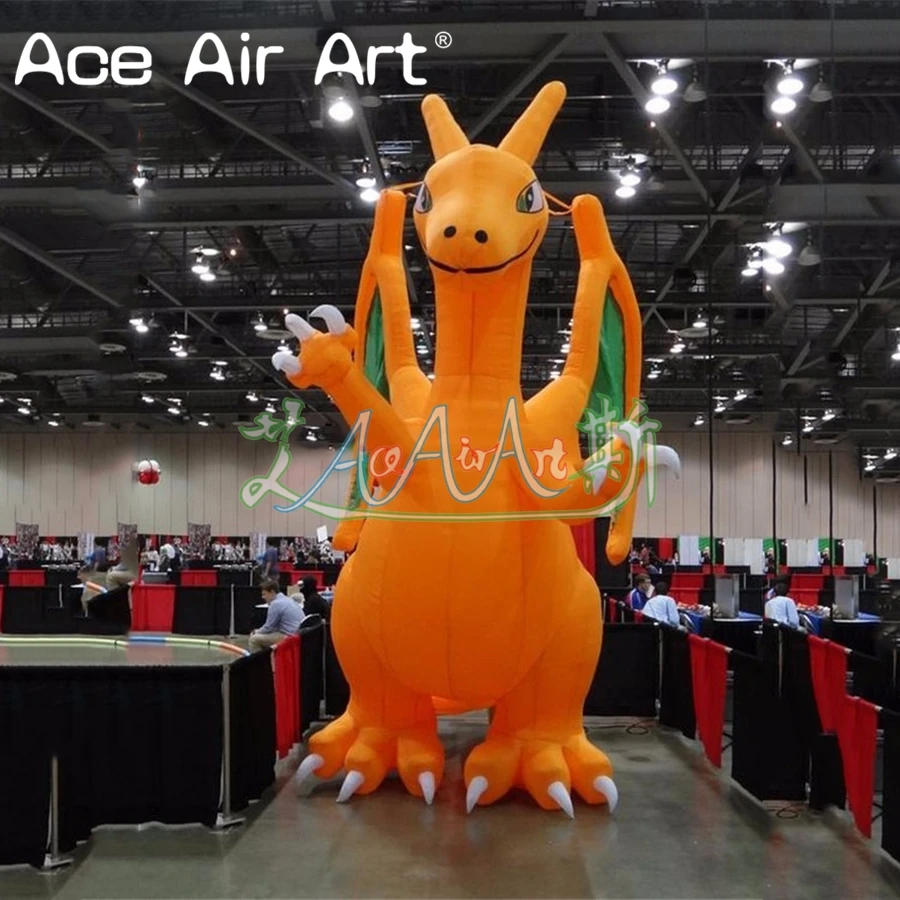 Giant yellow dragon model inflatable fire dragon,cute dinosaur cartoon for Hollaween decoration
Giant yellow dragon model inflatable fire dragon,cute dinosaur cartoon for Hollaween decoration